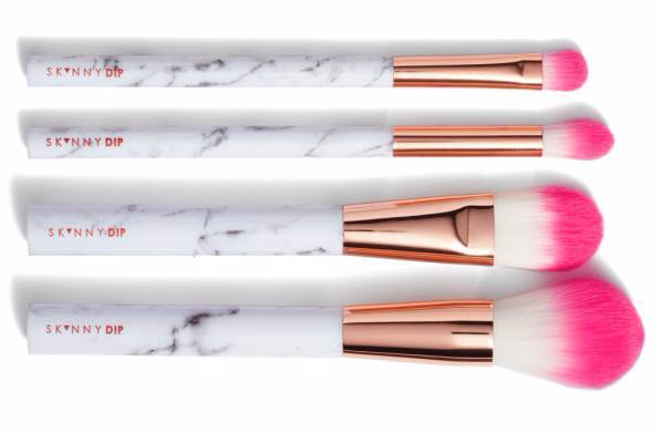 Skinny Dip Pink Marble Professional Brush Set SKINNYDIP